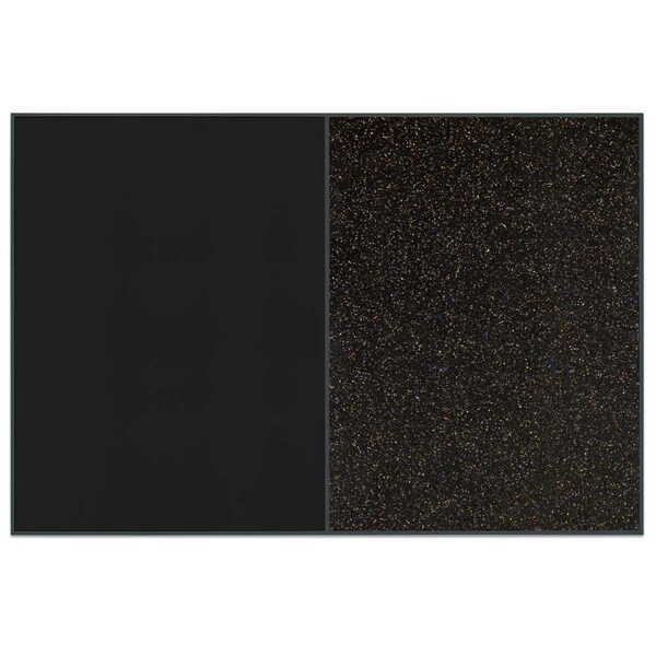 Sliding Door Indoor Enclosed Corkboard, 9